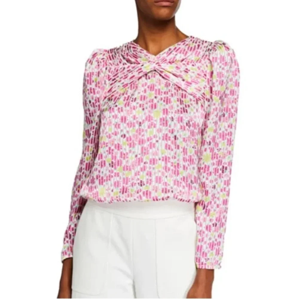 NWOT Kate Spade Marker Floral Devore‎ Top